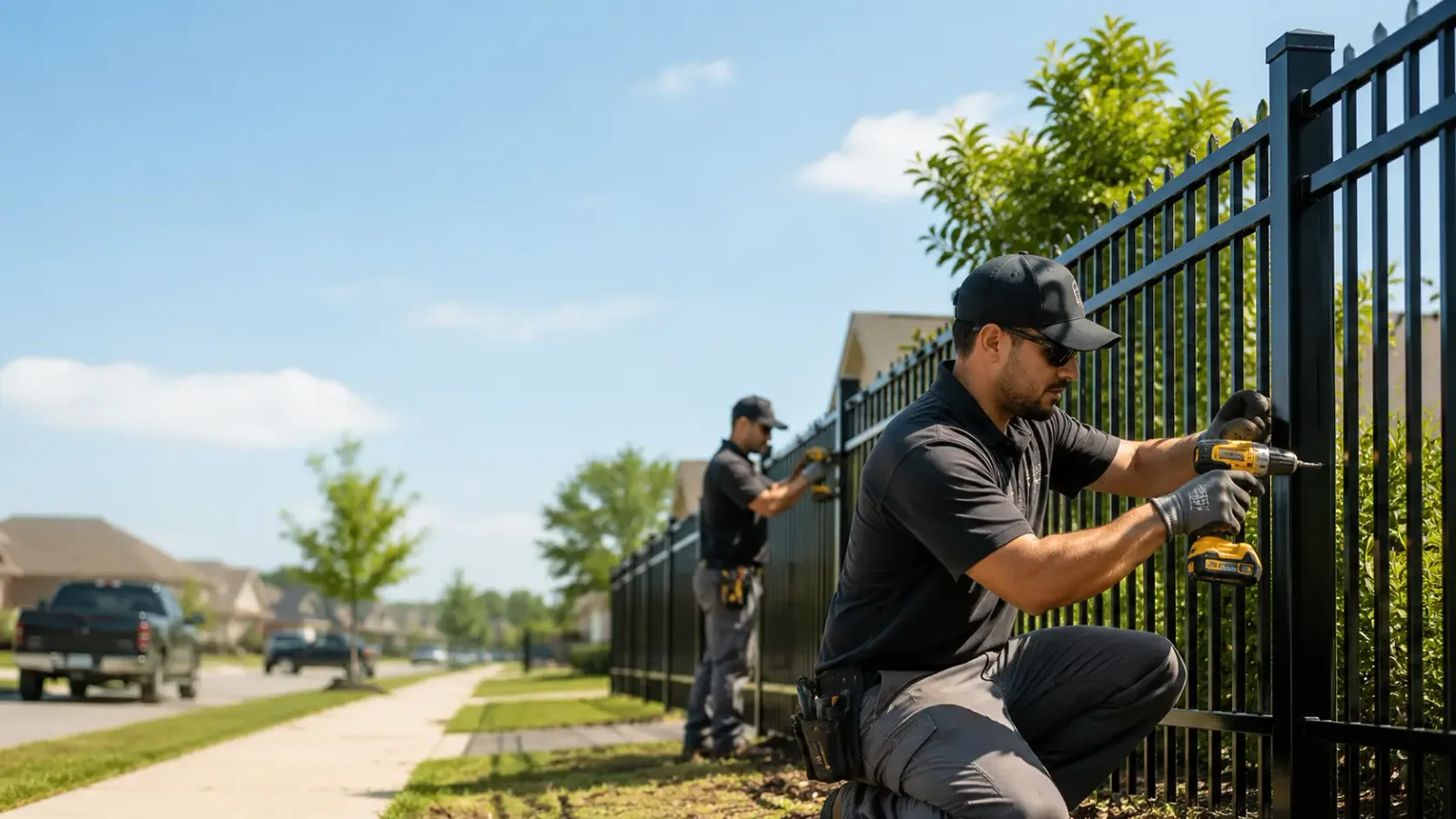Metal Fence Installation in Gastonia, NC